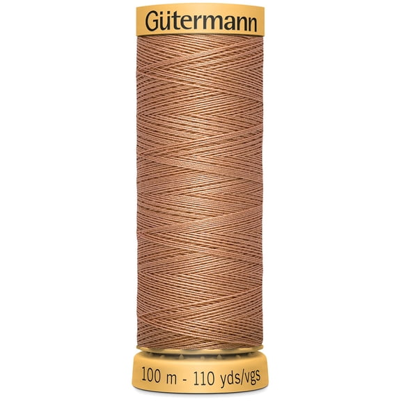 Gutermann Natural Cotton Thread 110yd-Coral Rose