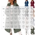 thumbnail image 3 of RYRJJ Womens Winter Coats Faux Fur Fuzzy Sherpa Fleece Jacket Casual Lapel Button Down Long Pockets Warm Teddy Outwear, 3 of 9