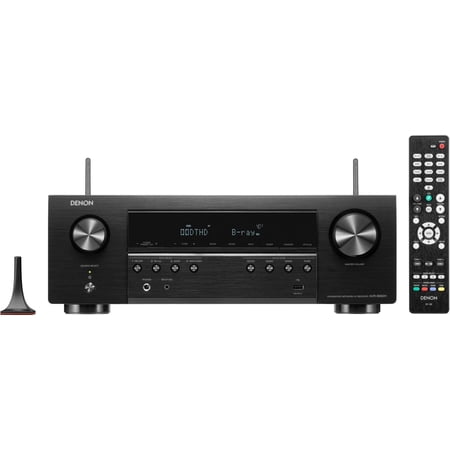Denon AVR-S660H 5.2 Ch AVR (2021 Model), Advanced 8K Upscaling, 3D Audio - Dolby TrueHD, DTS:HD Master, Amazon Alexa (Renewed)