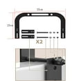 thumbnail image 3 of On Sale!Adjustable Metal Mattress Non-Slip Slide Stopper Gaskets for Metal Bed Frame, Mattress Retainer Bar Holder, 3 of 5