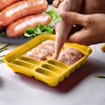 thumbnail image 6 of Vacemry Under $5 Silicone Sausage Mold, Kitchen Food Shaping Container, Steam Bake Sausage Maker for Homemade Recipes, Non-Stick Hot Dog Shaper for Children's Meals, 6 of 6
