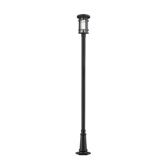 1 Light Outdoor Post Mount Lantern In Craftsman Style 12.5 Inches Wide By 111.5 Inches High Z-Lite 570Phb-533Pm-Orb