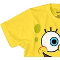 thumbnail image 2 of SpongeBob SquarePants Mens Shirt, Graphic SpongeBob T-Shirt Yellow - S, 2 of 6