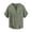 Green, variant on Mens Linen Shirts Casual 3/4 Sleeve T-Shirts Button down Shirt Regular-Fit Henley T-Shirt Summer Lightweight Beach Vacation Tops Blue M