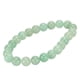 thumbnail image 4 of Pulsera de Cuentas Pulsera de Cristal Natural elástica de 8 mm de diámetro Elegante para Regalo de descompresión de meditación Unisex Aventurina Verde, 4 of 5
