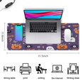 thumbnail image 5 of Happy Halloween Pumpkin Mouse Pad,Rectangle Large Mouse Mat Waterproof Mouse Pad Non Slip Rubber Gaming Mouse Pad for Gaming Gifts (31.5x11.8in), 5 of 7