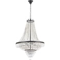 thumbnail image 4 of FETCOI French Empire Crystal Chandelier 9 Lights Modern Luxury Pendant Lighting with Adjustable Chain for Dining Room Foyer 24" D x 30" H, 4 of 12