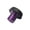 B, variant on CEORPER Pool Cue Bottom Bumper Protector Billiard Cue Rubber Plug Easy to Install