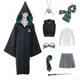 thumbnail image 5 of Disfraz de Halloween para niños y adultos, estilo Potter de la Escuela de Magia de Ravenclaw, bata de Cosplay para niños y niñas, trinchera para fiesta, 5 of 5