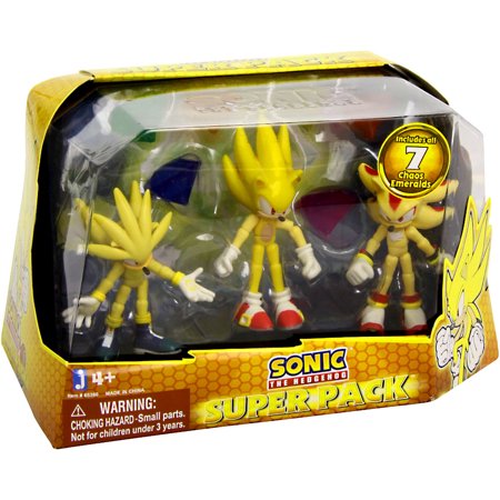 Upc 681326653806 Sonic The Hedgehog Super Pack Action Figure 3 Pack Includes 7 Chaos Emeralds Upcitemdb Com - jazwares roblox booga booga fire ant action figure from walmart parentingcom shop