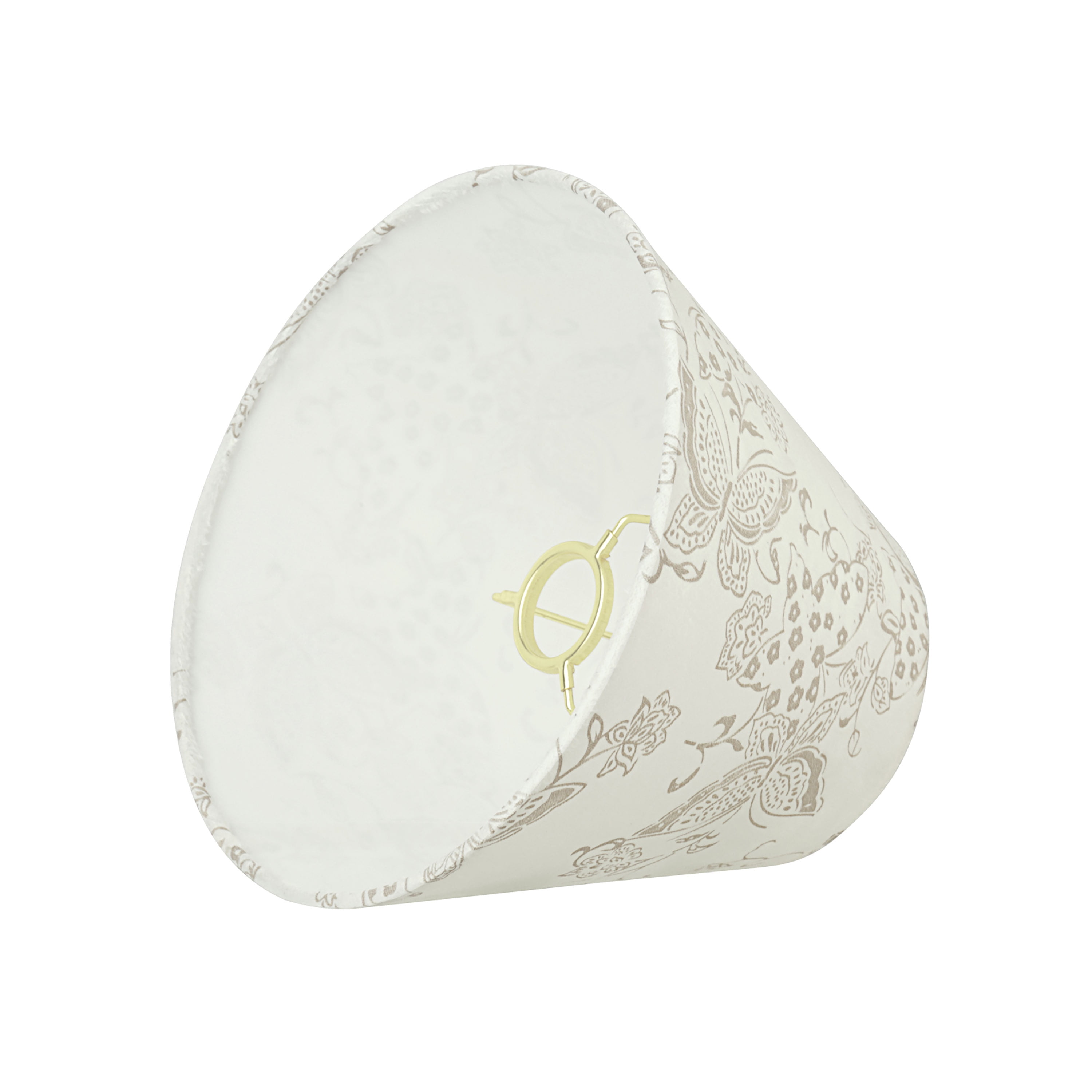 Aspen Creative 58903 Transitional Hardback Empire Shape UNO Construction Lamp Shade in Off White, 9" Wide (5" x 9" x 7")