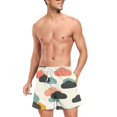 thumbnail image 3 of FORMRS Mens Swim Trunks Mesh Liner Quick Dry Casual Beach Board Shorts with Pockets, Sizes S-2XL, Simple Clouds, 3 of 9