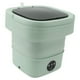 thumbnail image 5 of Lavadora plegable pequeña Nikou TPE y PP 100‑240V Deshidratador incorporado Mini Lavadora de cubo portátil 6L verde, 5 of 15