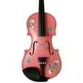 thumbnail image 2 of Rozanna's  Butterfly Dream II Pink Violin Outfit w Decorative sides, Pearl Fine Tuners, 2 of 7