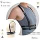 thumbnail image 5 of Women Girls Punk Waist Harness Jewelry Body Chest Harness Body Chain Goth Black Caged Bra PU Leather Waistband for Rave Festival, 5 of 5