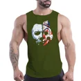thumbnail image 3 of Camiseta sin mangas transpirable de secado rápido para hombre, ropa de moda para ocio, verano, Y2k, FNAF, gimnasio, exterior, baloncesto, estampado, deporte, camiseta sin mangas, 3 of 5
