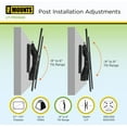 thumbnail image 3 of Pro-Mounts Wall Mount TV Tilt Bracket for 37-110 Inch TVs Up to 143 lbs, 3 of 7
