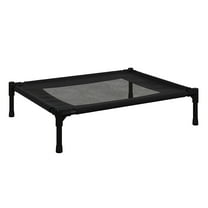 PETMAKER 30x24-Inch Elevated Dog Bed - Indoor/Outdoor Cot for Pets (Black)