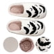 thumbnail image 5 of Pantuflas Murciélago Peludas Felpa Halloween Suaves para Interior Y Exterior, 5 of 9