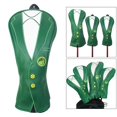 thumbnail image 3 of Creativo Golf Soledad madera cabeza cubierta verde No.1/3/5 UT Drivers Head 400CC, 3 of 10