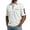 A274-White, variant on Kalauyu Waffle Textured Zip Up Shirts for Men Turn Down Collar Short Sleeve Shirts Casual with Pocket Lightweight Summer Beach Golf Tops