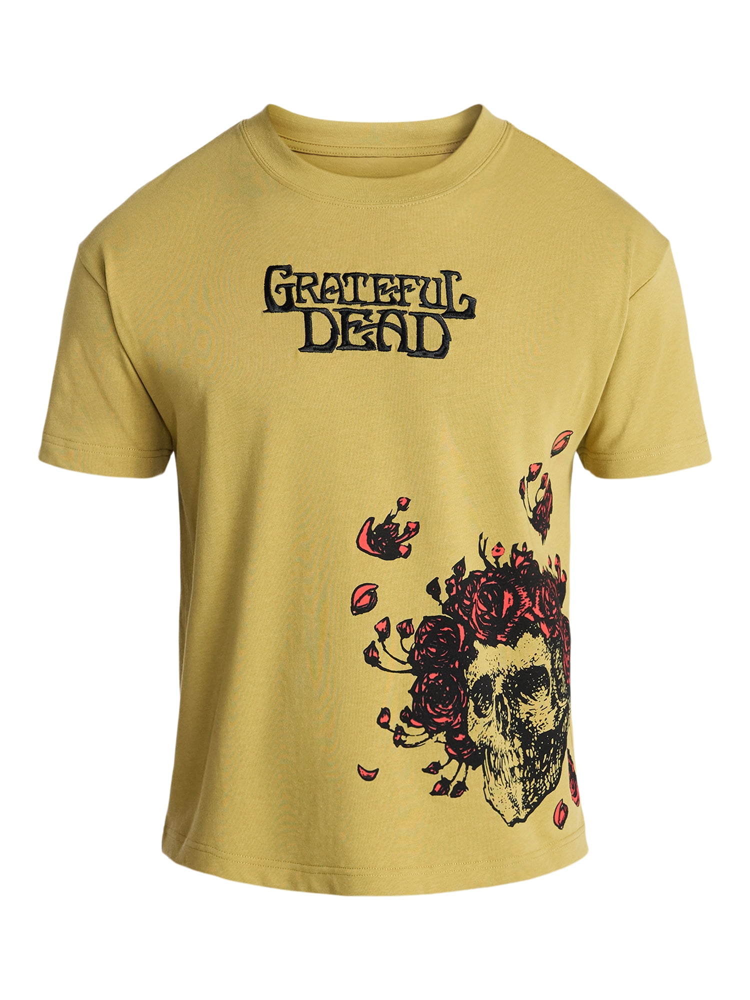 Grateful Dead Men's and Big Men's Boxy Fit Graphic Tee, Sizes XS-3XL