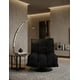 thumbnail image 2 of Sillón M&E MUEBLES Jennifer Negro Giratorio, 2 of 7