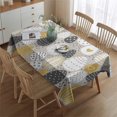 thumbnail image 2 of Colorful Eggs Rectangle Tablecloth 60x84 Inch, Water-Resistant Vinyl Washable Seasonal Table Cover for Easter Day Holiday Party Picnic Dinner Decor, 2 of 5