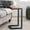 Antique Natural, variant on Iron Base Fir Wood Accent Table / Be a Versatile Home Furniture