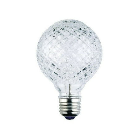 - Westinghouse Halogen Light Bulb 40 watts 520 lumens Globe G25 Medium Base (E26) White 1 pk