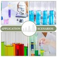 thumbnail image 4 of Miangastore 4Pcs Erlenmeyer Flasks Laboratory Experimental Flask Scale Conical Flask(50ml/100ml/250ml/500ml), 4 of 9