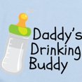 thumbnail image 2 of CafePress - Daddys Drinking Buddy Body Suit - Long Sleeve Cotton Baby Bodysuit, 2 of 4