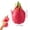 A-Red, variant on Dragon Fruit and Mango Stress Relief, Cute Fruit Shaped Sensory Dough for Squeezing and Fidgeting, Fun Decorative Desk for Relaxation, Playful Gift for All Ages