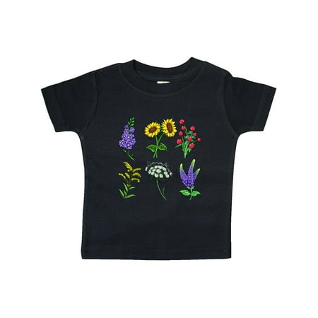 

Inktastic Group of Beautiful Wildflowers Gift Baby Boy or Baby Girl T-Shirt