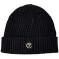 thumbnail image 1 of Gorra de reloj Beanie Timberland acanalada con placa con logotipo para hombre, 1 of 2