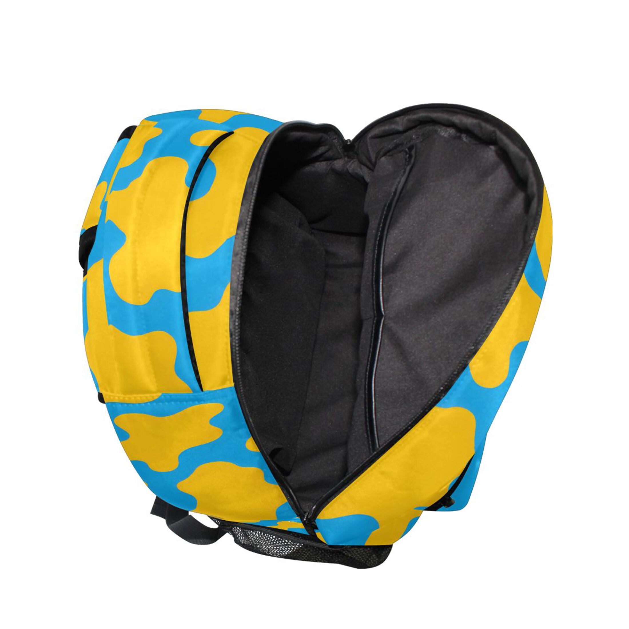ALAZA Stylish Backpack Cow Print Elementary Bookbag Personalized Laptop School Bags Travel Daypack