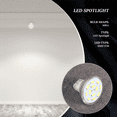 thumbnail image 2 of 6W GU4(MR11) LED Spotlight MR11 12 SMD 5730 570 DC 12V, White, 2 of 4
