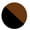 Black/Dark Brown, variant on Dream Apparel 42" Leather Motorcycle Get Back Whip for Handlebar Fringed Biker Whip
