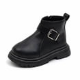 thumbnail image 6 of Girls Ankle Boots Side Zipper Kids Comfortable Slip on Booties for Toddler Little Kid Big Kids, 6 of 9