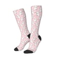 thumbnail image 2 of Daiia Sports Socks Cute Rabbit Printed Novelty Crew Socks for Men Women Knee High Socks Cotton Socks Soft & Breathable Support Unisex Socks, 2 of 9