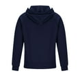 thumbnail image 4 of XFYSSS Fashion Casual Men's Vintage Workwear Color Block Multi Pocket Zipper Long Sleeved Hooded Casual Jacket Long Sleeve Hooded Casual Outwear & Jackets, 4 of 4