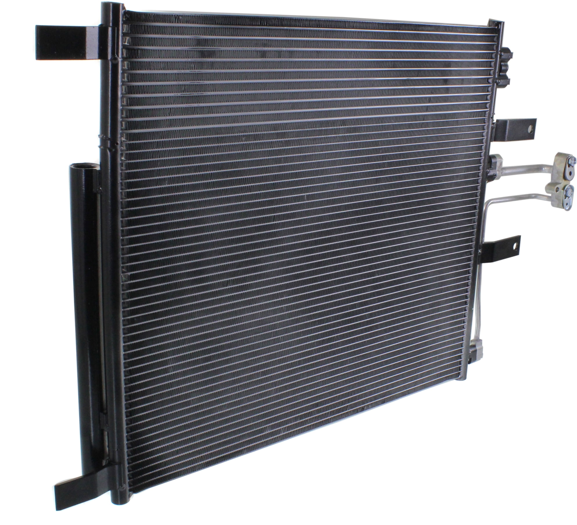 Kool Vue Air Conditioner Condenser Compatible with 2000 - 2005 Ford Excursion,1999 - 2007 Ford F-250 Super Duty,1999 - 2007 Ford F-350 Super Duty,1999 - 2007 Ford F-450 Super Duty Aluminum Core