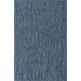 thumbnail image 1 of Unique Loom Outdoor Solid Heathered Rug 3'3 x 5'3 Rectangle Navy Blue/Light Blue, 1 of 4