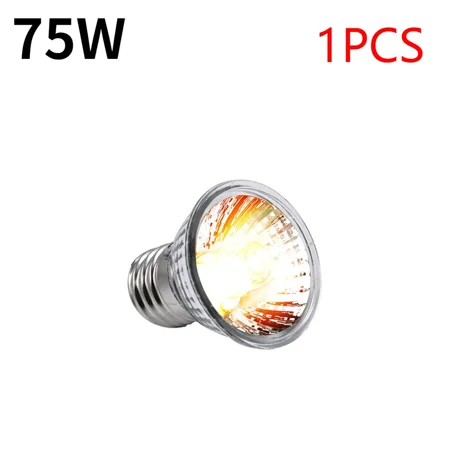 

25/50/75W UVA+UVB Reptile Lamp Bulb Turtle Basking UV Light Bulbs Heating Lamp Full Spectrum Sunlamp for Amphibians Lizards