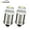 White, variant on Ruiandsion BA9S LED Bulb 110V-130V AC White LED Miniature Bayonet 9mm BA9s Base LED Replacement Bulb for Indicator Warning Lights(Pack of 4)