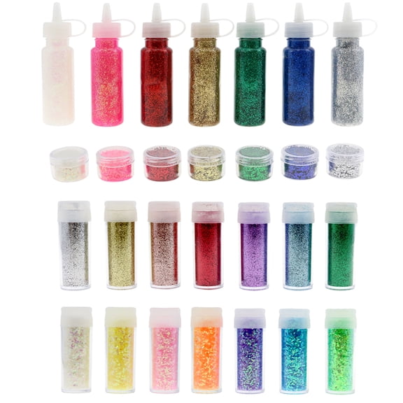 Deluxe Glitter & Glitter Glue Kit by Creatology