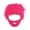Dark Pink L, variant on Knitted Hat Beard Hat Headgear Comfortable Winter Cold Cap Knit Bearded Hats Cap Dark Pink L