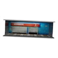 thumbnail image 3 of Bunblic 1:64 Garage Display Case Collectible Display Showcase Backdrop Lighted Background Storage Box for Mini Dolls Layout Accessory Auto Repair Shop, 3 of 8