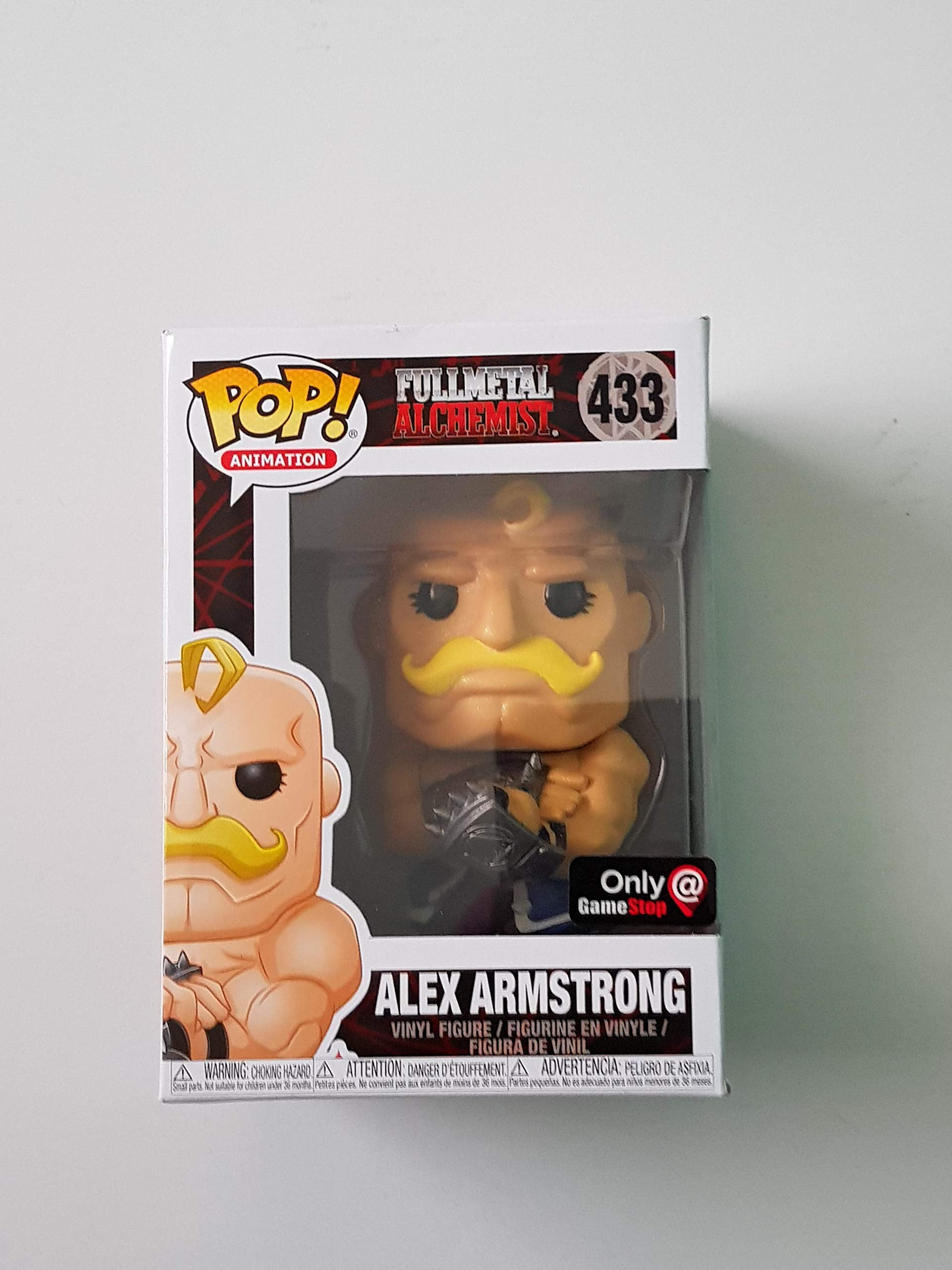 Funko Fullmetal Alchemist POP! Animation Alex Armstrong Vinyl