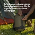 thumbnail image 4 of Sea to Summit Lightweight Compression Sack, Space-Saving Outdoor and Travel Storage, 35 Liter, Olive Green, 4 of 4